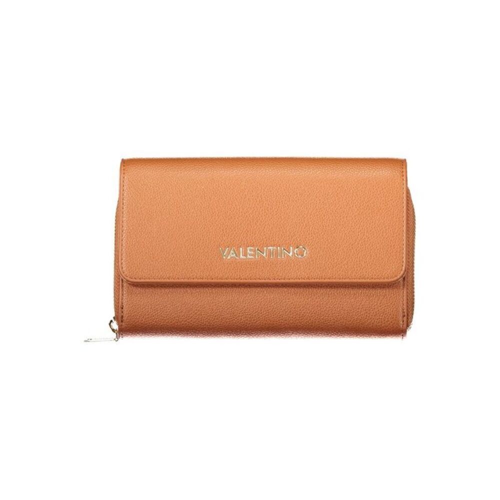Mario Valentino Brown Polyurethane Women's Women's Wallet